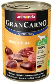 GranCarno Original Adult Rind- und Truthahnkonserven 400g - ANIMONDA