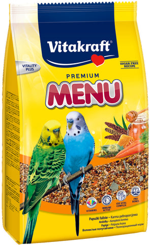 MENU VITAL Futter für Wellensittiche 1kg - VITAKRAFT