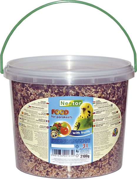 FOOD 3L LITTLE PARROT FRUCHT 2,1kg - NESTOR