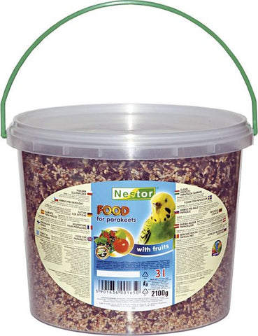 FOOD 3L LITTLE PARROT FRUCHT 2,1kg - NESTOR