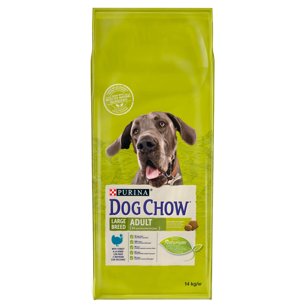 DOG CHOW ADULT LARGE RASSE Truthahn 14kg - PURINA