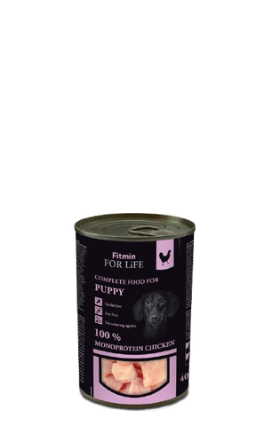 FFL Dog Canned Puppy Hähnchen 400g - FITMIN