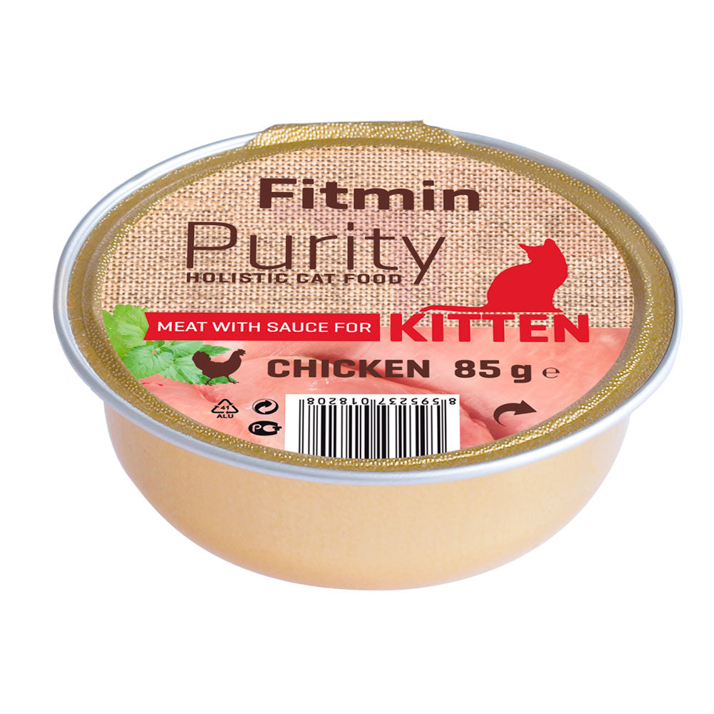 cat Purity alutray Kitten Huhn 85g - FITMIN