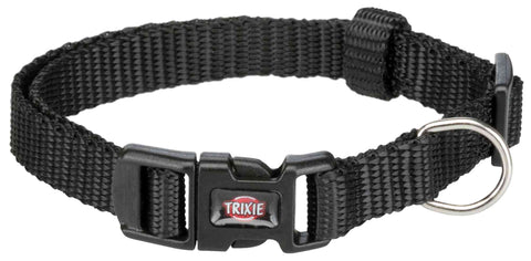 HALSBAND NYLON 22-35cm/10mm SCHWARZ [TX-201401] - TRIXIE