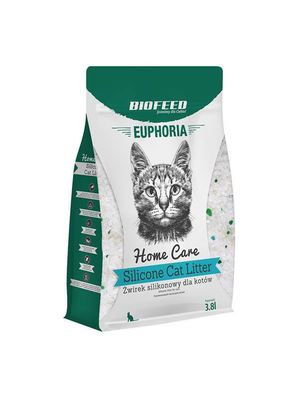 Euphoria Home Care Silikon-Katzenstreu 3,8 l - BIOFEED