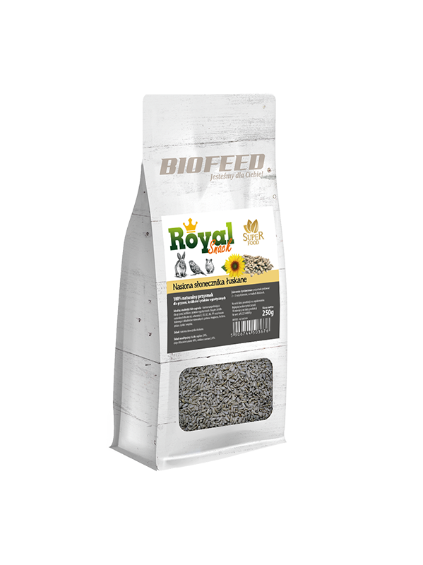 Royal Snack SuperFood - geschälte Sonnenblumenkerne - BIOFEED