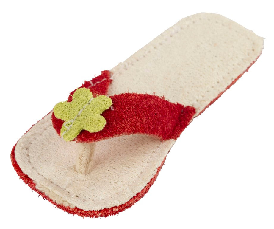 Luffa Flip Flop Beißring, 14 cm [81661] - KERBL