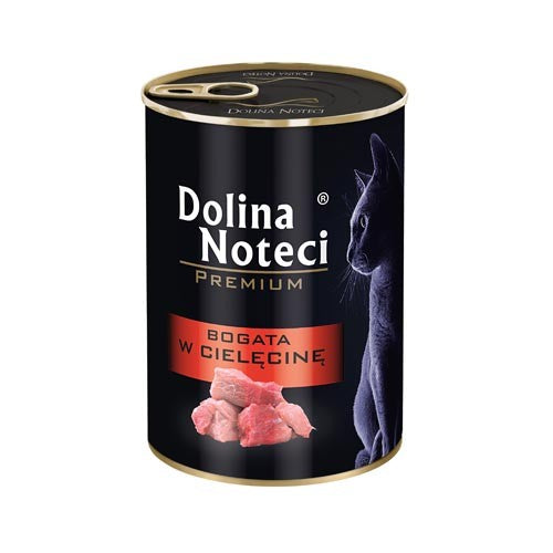 Reich an Kalbfleisch Dose für Katzen 400g - DOLINA NOTECI