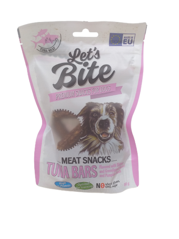 LET'S BITE MEAT SNACKS THUNFISCHRIEGEL 80g - BRIT