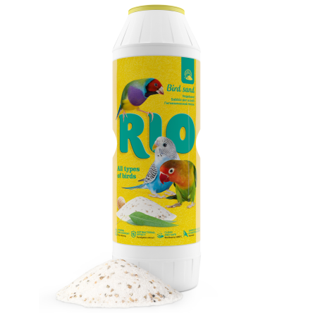 Vogelsand Eukalyptus und Muscheln 2kg [23030] - RIO