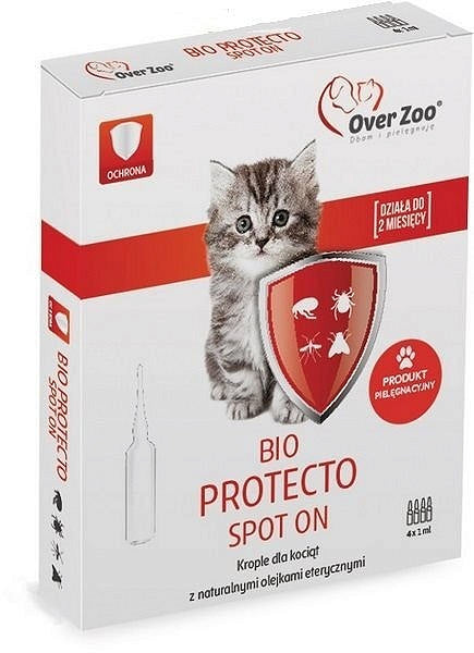 Bio Protecto Spot On Tropfen für Kätzchen 4x1ml - OVERZOO