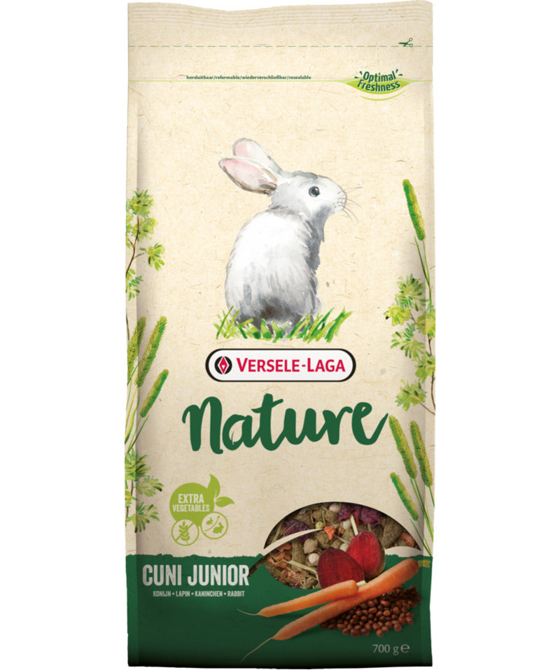 Cuni Junior Nature - Futter für junge Zwergkaninchen [461407] 700g - VERSELE LAGA