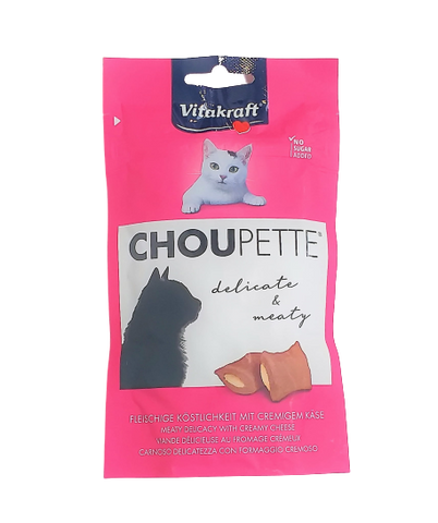 CHOUPETTE Katzensnack mit Käse 40g - VITAKRAFT