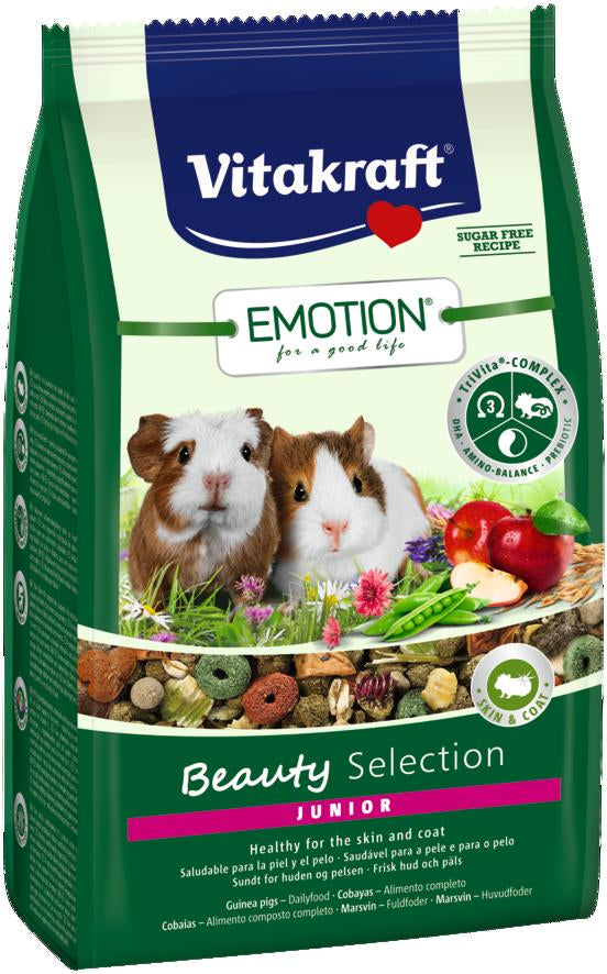 EMOTION BEAUTY JUNIOR Futter für junge Meerschweinchen 600g - VITAKRAFT