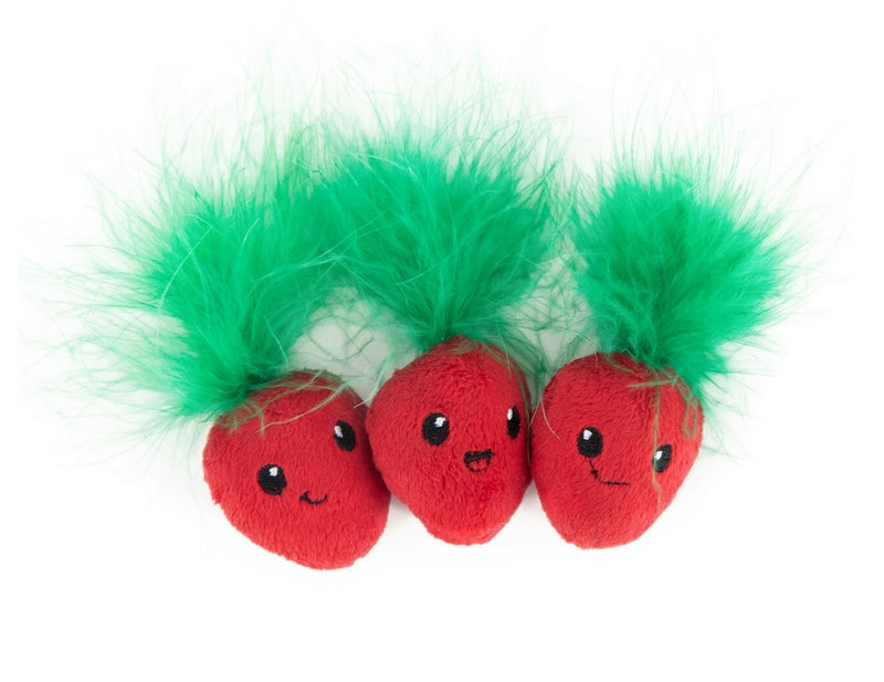 Straw-Babies 3 Pack Katze Erdbeeren 3 Stk. [PS70394] - PETSTAGES