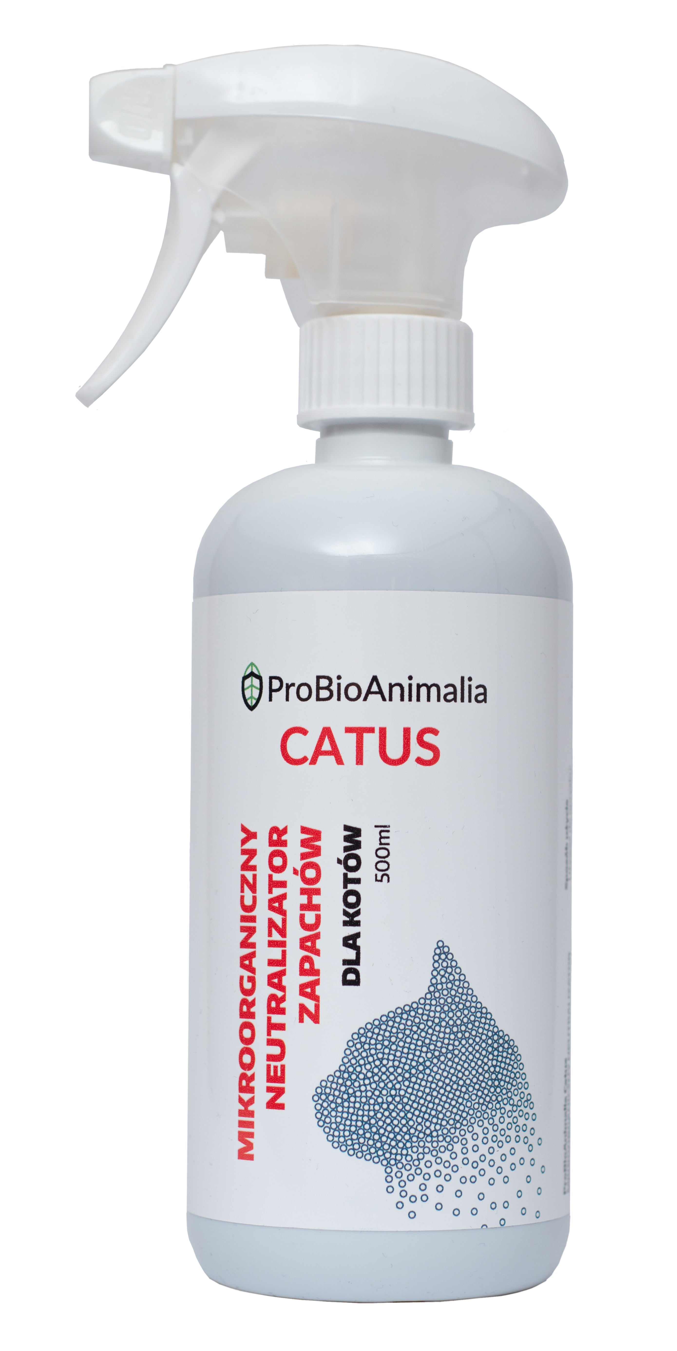 Catus - mikroorganischer Geruchsneutralisator für Katzen 500 ml - PROBIO ANIMALIA