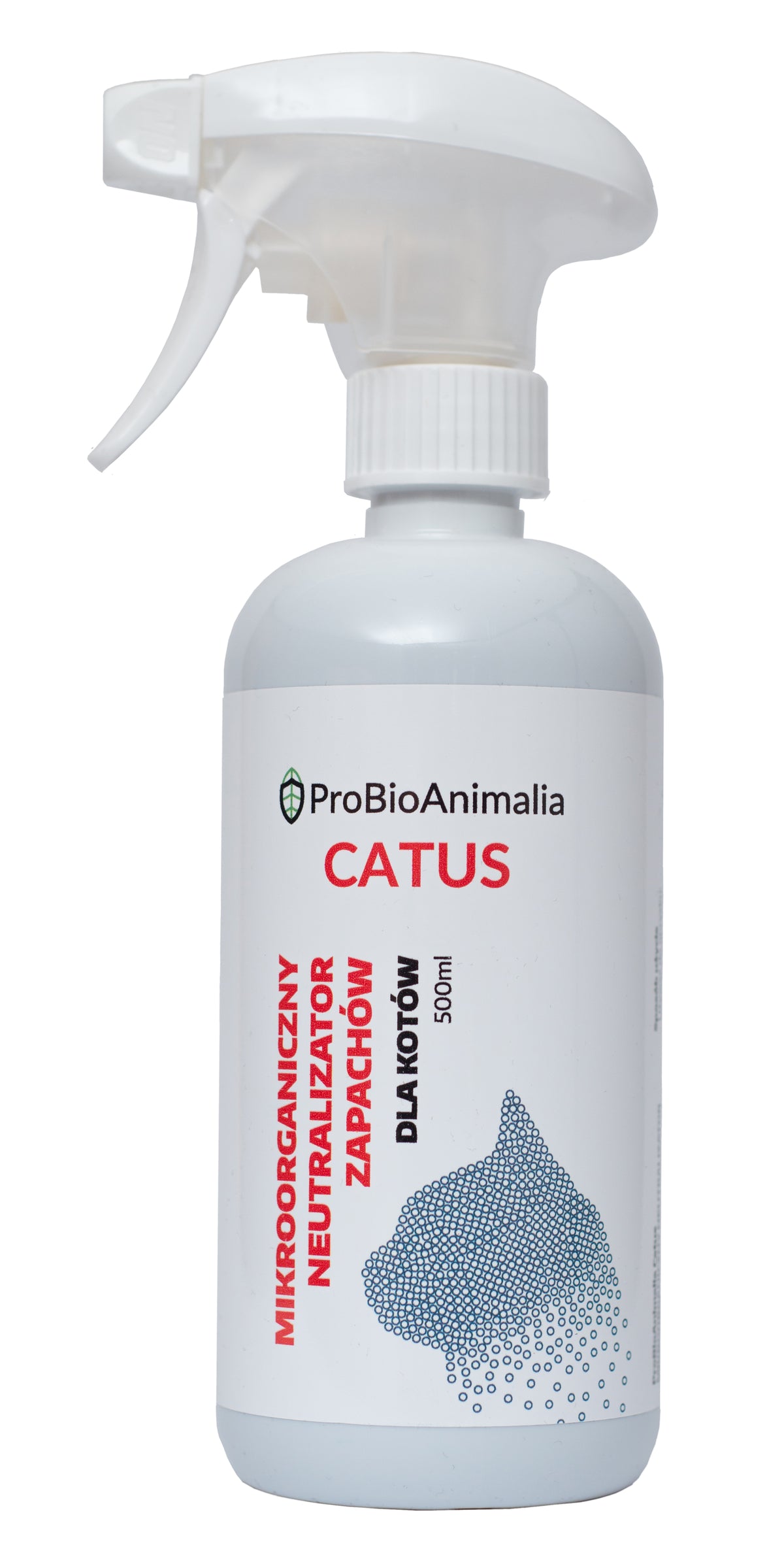 Catus - mikroorganischer Geruchsneutralisator für Katzen 500 ml - PROBIO ANIMALIA
