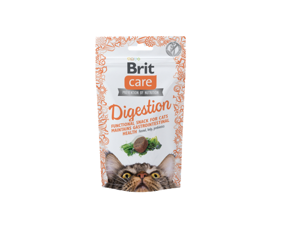 CARE Cat Snack Digestion 50g - BRIT