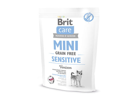 PFLEGE MINI GETREIDEFREI SENSITIVE 400 g - BRIT