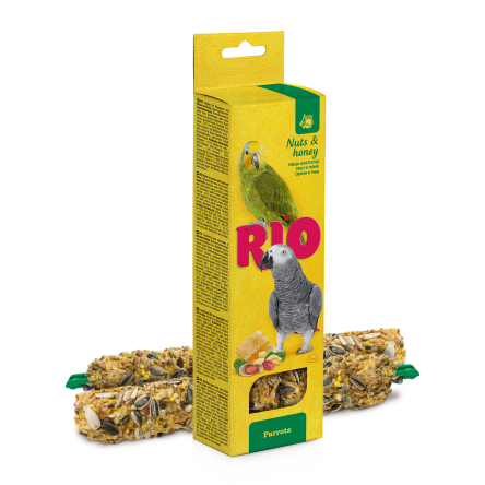 Stick für Papageiennüsse und Honig 2x90g [22210] - RIO