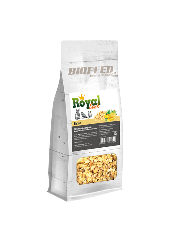 Royal Snack - Banane 150g - BIOFEED