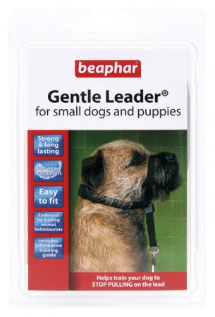 GENTLE LEADER S - kleines schwarzes Halsband für Hunde - BEAPHAR