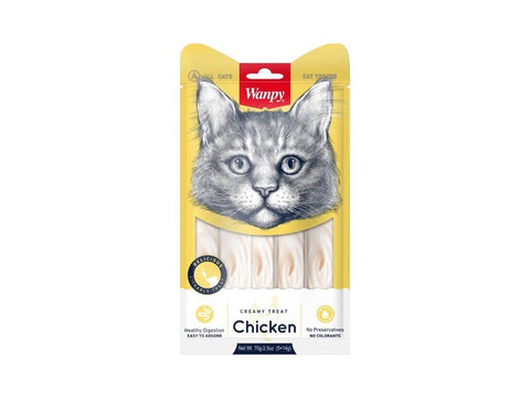 CREAMY TREAT HUHN 5x14g - WANPY