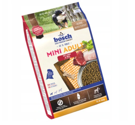 Mini Adult Lamm & Reis 3 kg - BOSCH