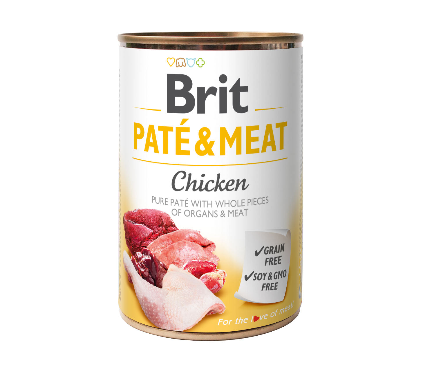 PATE & MEAT CHICKEN Dose mit Huhn 400g - BRIT