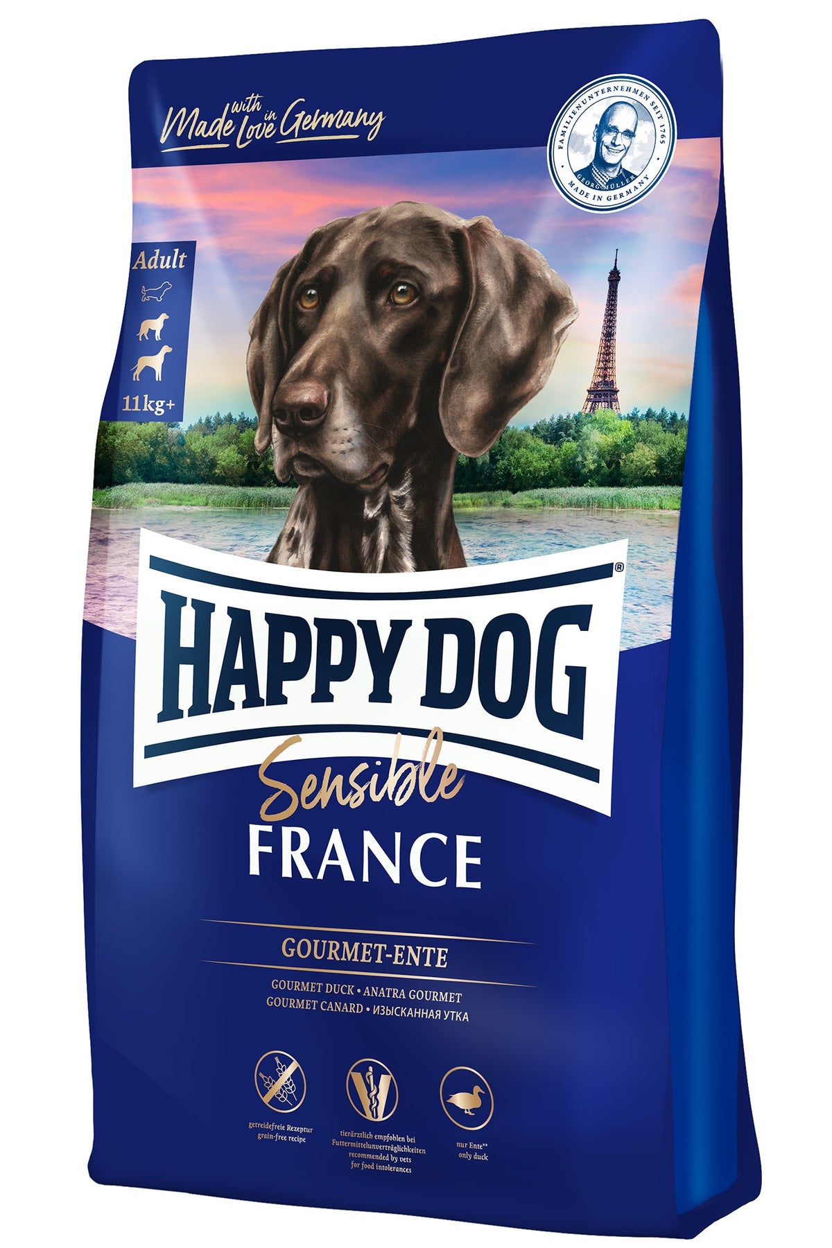 SUPREME FRANCE 12,5KG - GLÜCKLICHER HUND