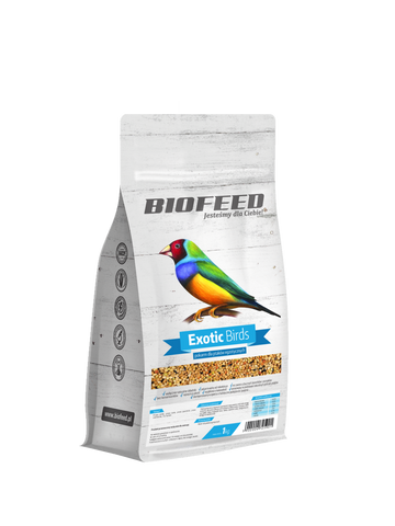 Basic Exotic Birds - exotische Vögel 1kg - BIOFEED