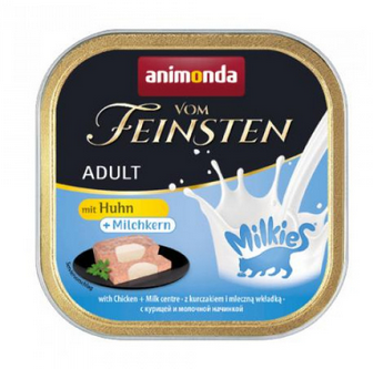 Vom Feinsten Adult Gericht mit Hühnerfleisch in Milchsauce 100g - ANIMONDA