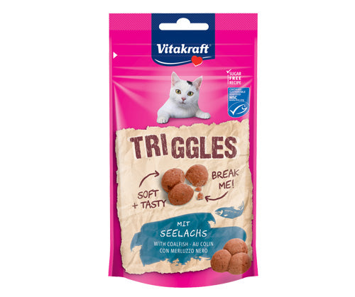 TRIGGLES Leckerli mit Fisch für Katzen 40g - VITAKRAFT