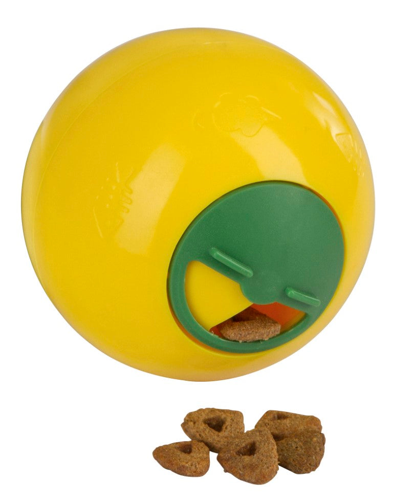 Snack Ball Hundeentwicklungsspielzeug Gelb 7,5 cm [81642] - KERBL