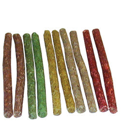 Bunte Sticks 12,5cm/9-10mm 100St - FITMIN