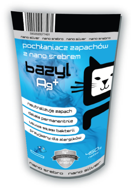 Ag+ Geruchsabsorber 450g - BAZYL