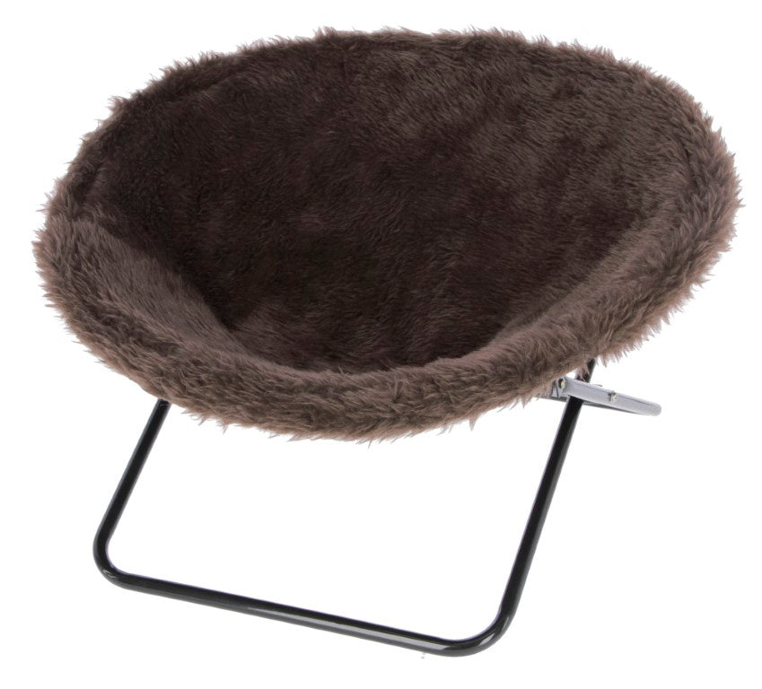 Sharon Concave Cat Bed 50 cm, Braun [81591] - KERBL