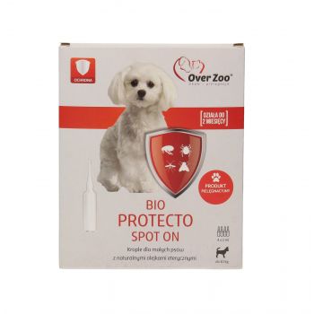 Bio Protecto Spot On Tropfen für kleine Hunde 4x1ml - OVERZOO