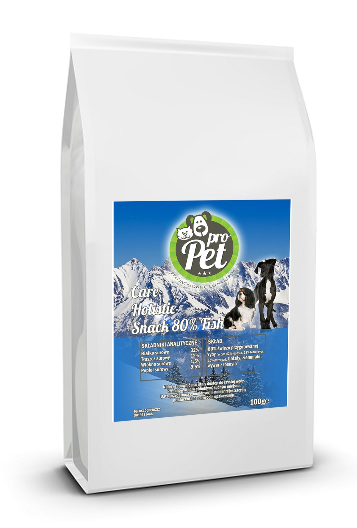 Hundesnack 80% Fisch 100g - PROPET