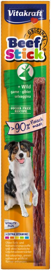 BEEF STICK Wild-Leckerli für Hunde 1St - VITAKRAFT