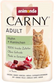 Carny Adult Beutel mit Huhn und Kaninchen 85g - ANIMONDA