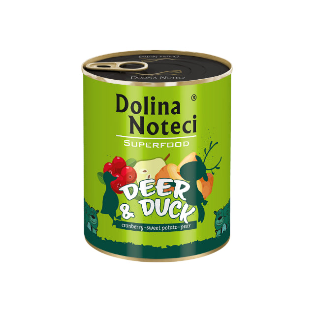 SUPERFOOD Hirsch und Ente 800g - DOLINA NOTECI