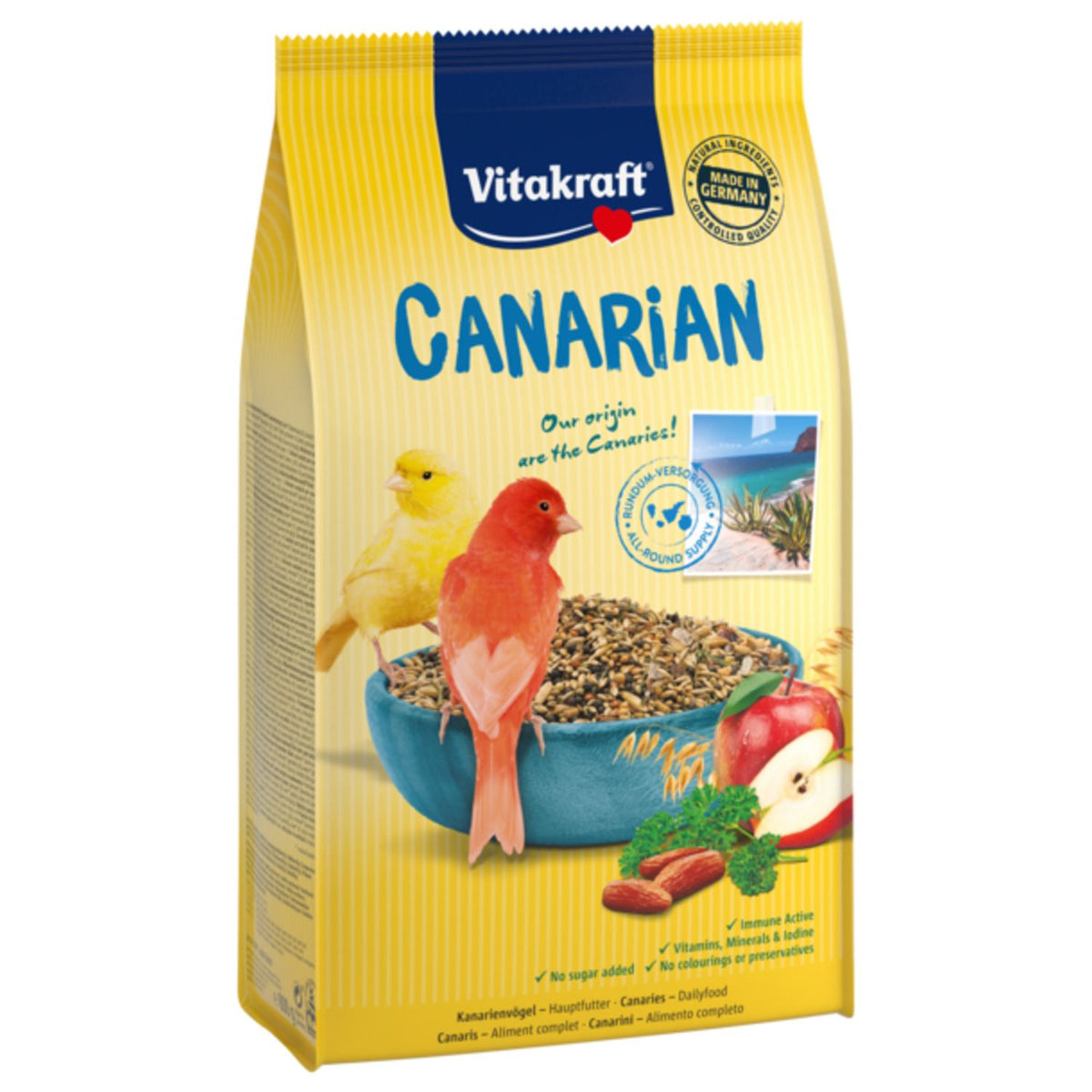 KANARISCHES Futter für Kanarienvögel 800g - VITAKRAFT