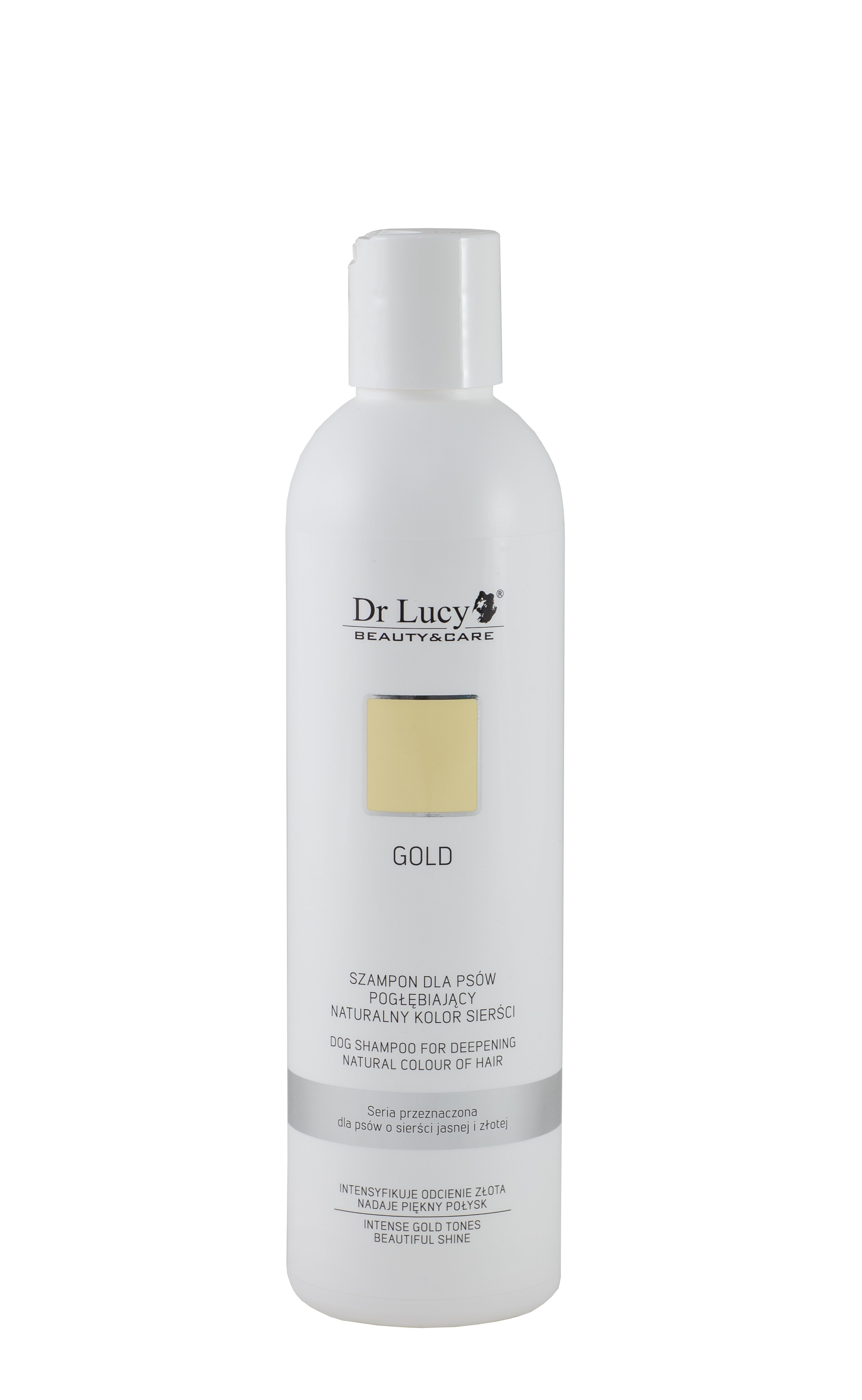 Shampoo, das die Farbe von hellem und goldenem Haar vertieft [GOLD] 250 ml - RÜCKTRITT - DR LUCY