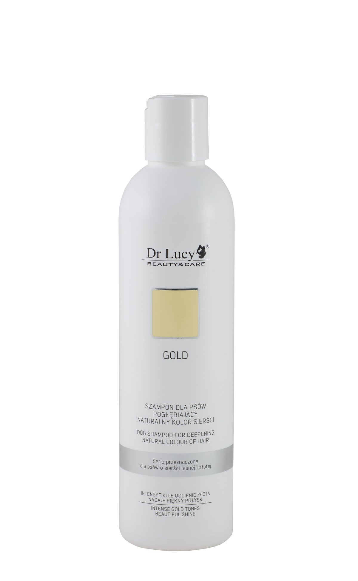Shampoo, das die Farbe von hellem und goldenem Haar vertieft [GOLD] 250 ml - RÜCKTRITT - DR LUCY