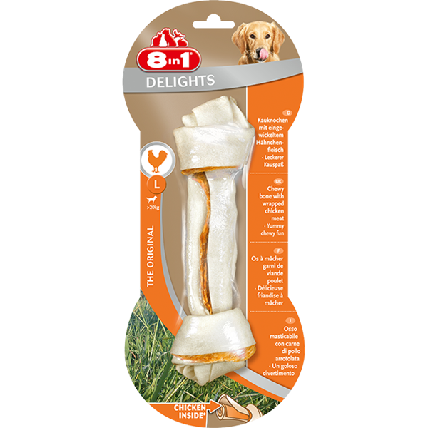 Delights Bone L Leckerbissen [T102472] 1pc - 8IN1