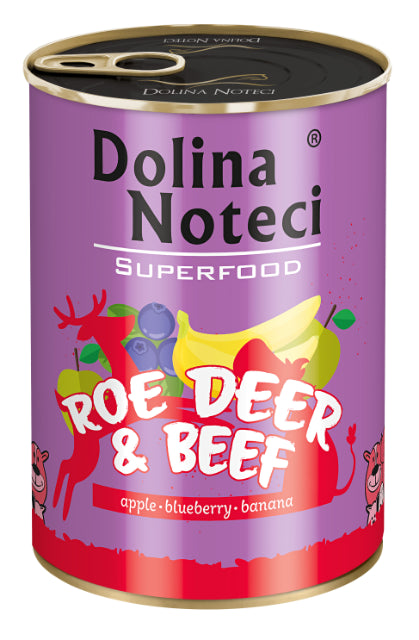 SUPERFOOD Reh und Rind 400g - DOLINA NOTECI