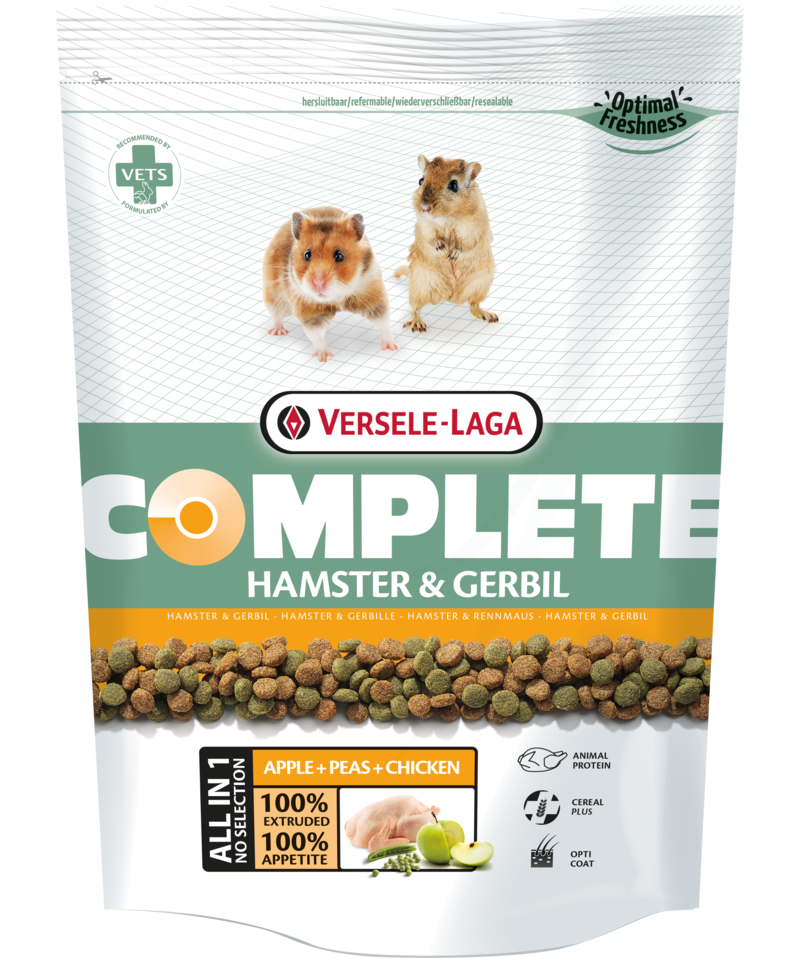 Hamster & Gerbil Complete - Extrudat für Hamster und Rennmäuse [461296] 500g - VERSELE LAGA