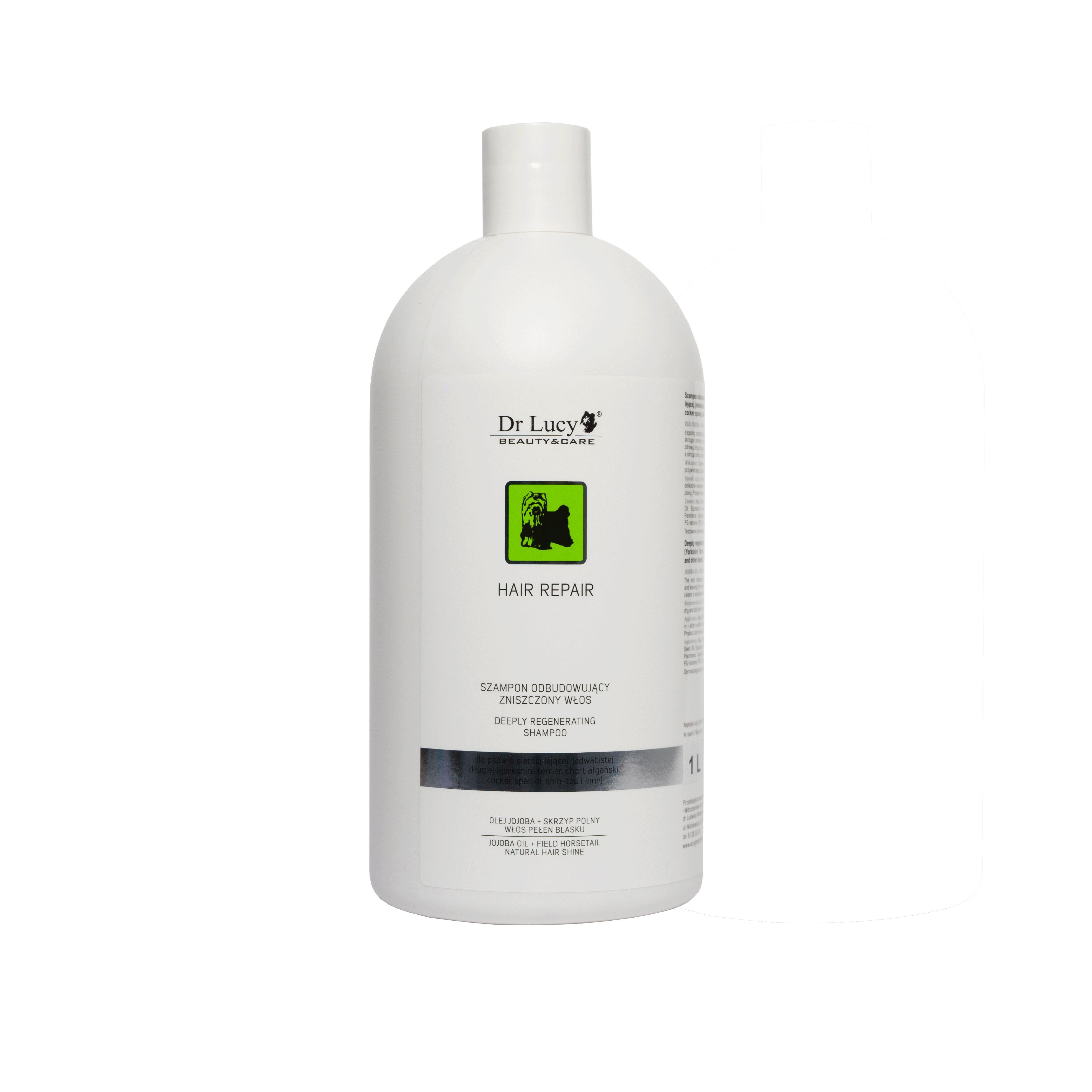 Shampoo zum Wiederaufbau geschädigter Haare [HAIR REPAIR Z] 1 l - RÜCKZUG - DR LUCY