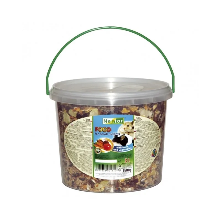 FOOD 3L NAGEROBST UND GEMÜSE 1,5kg - NESTOR